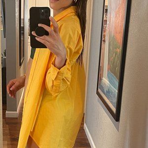 Aritzia Wilfred Free Relaxed Shirt - Bright Button Up Size XS